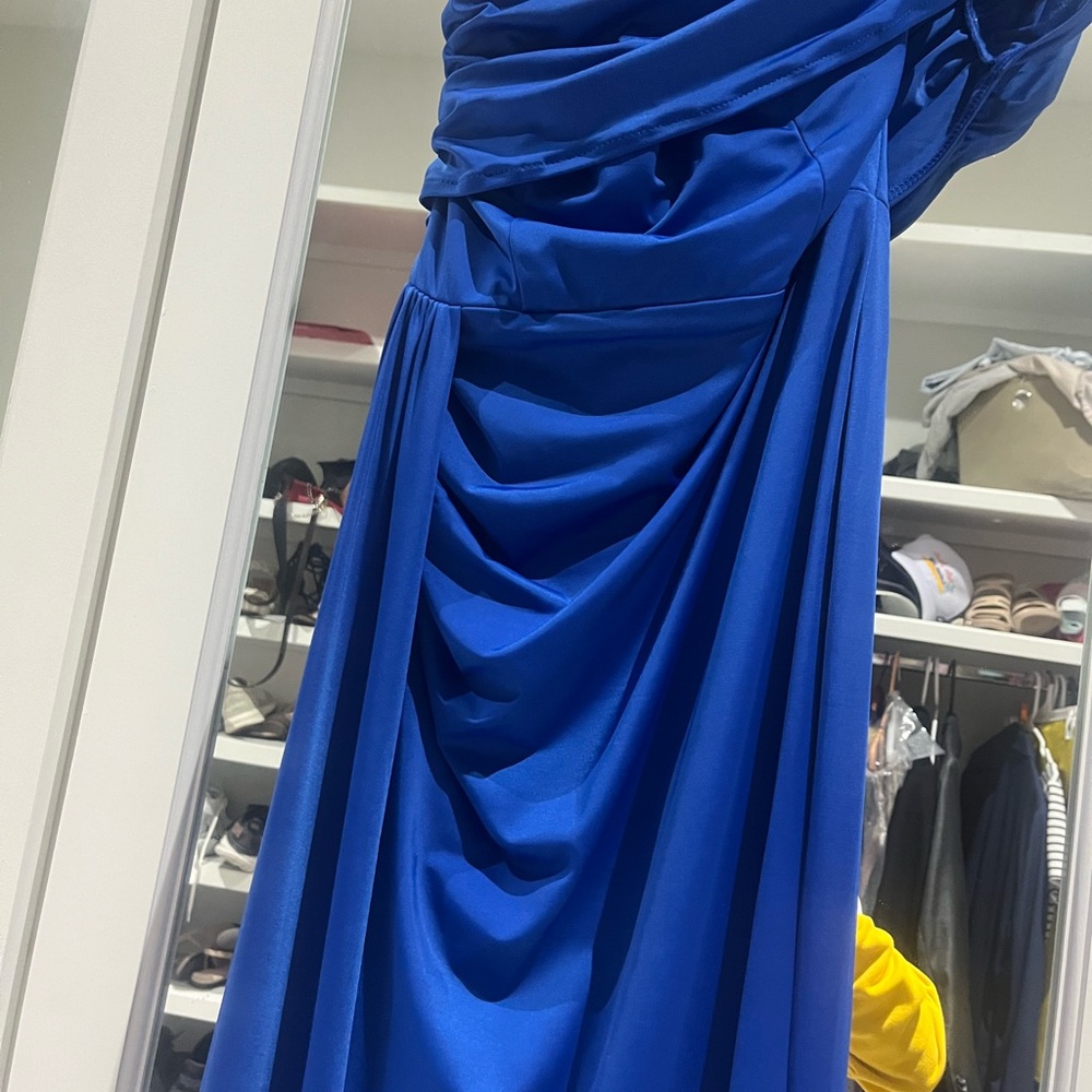 Elegant Blue Evening Dress